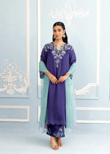 NAAZ KURTA SET - DEEP INDIGO
