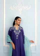 NAAZ KURTA SET - DEEP INDIGO