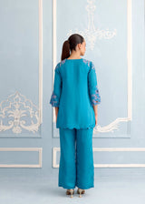 NAYAB FARSHI SET - CERULEAN BLUE