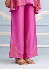 SAIRA CO-ORD SET - RANI PINK