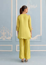NAYAB FARSHI SET - CITRON YELLOW