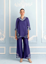 SAIRA CO-ORD SET - DEEP INDIGO