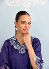 SAIRA CO-ORD SET - DEEP INDIGO