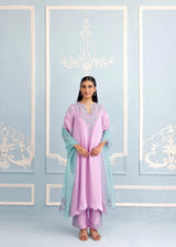 NAAZ KURTA SET - LILAC