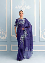 AARZOO SAREE - DEEP INDIGO