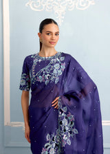 AARZOO SAREE - DEEP INDIGO
