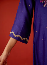 ZOYA KURTA SET - PURPLE