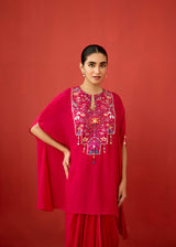 RAAHI KAFTAAN SET - RED