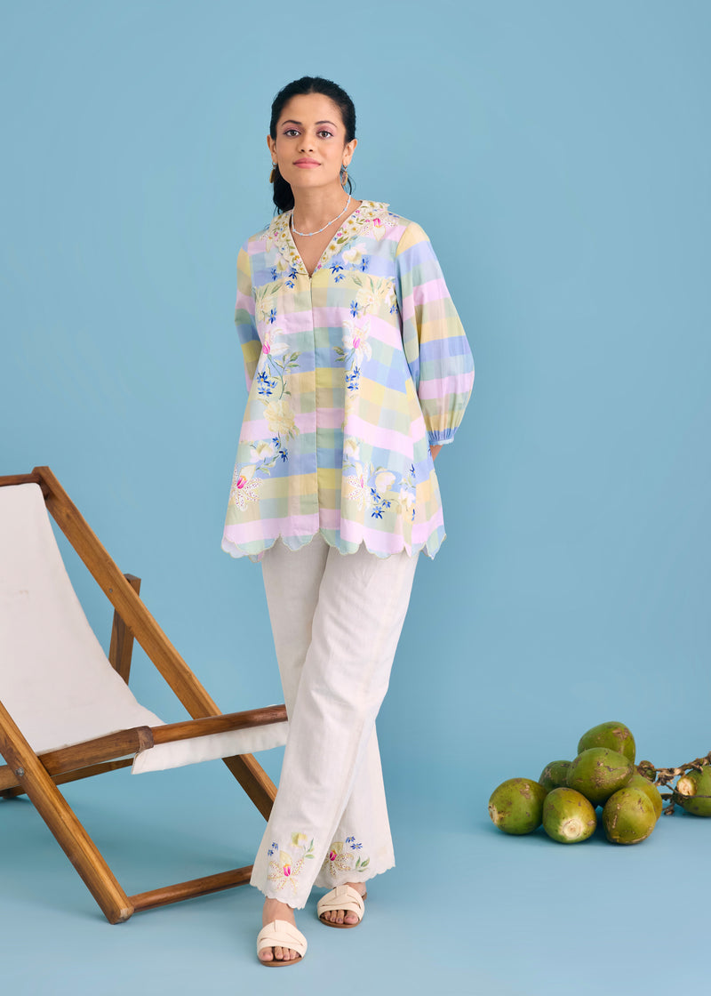 ELLY CO-ORD SET - PASTEL