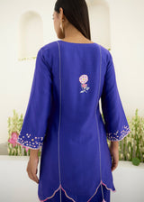 LUMA CO-ORD SET - AZURE BLUE