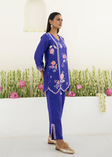 LUMA CO-ORD SET - AZURE BLUE