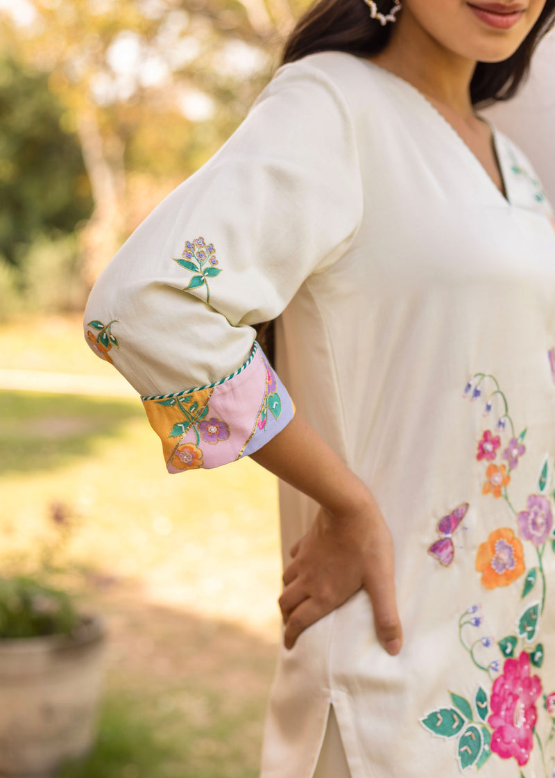 Aviva Co-ord Set- Cream