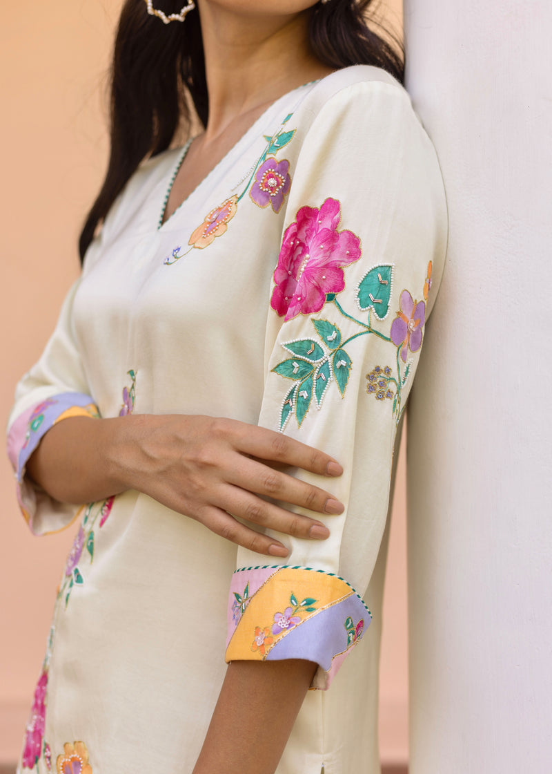 Aviva Co-ord Set- Cream