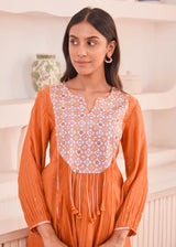 NIMARA CO-ORD SET - CORAL