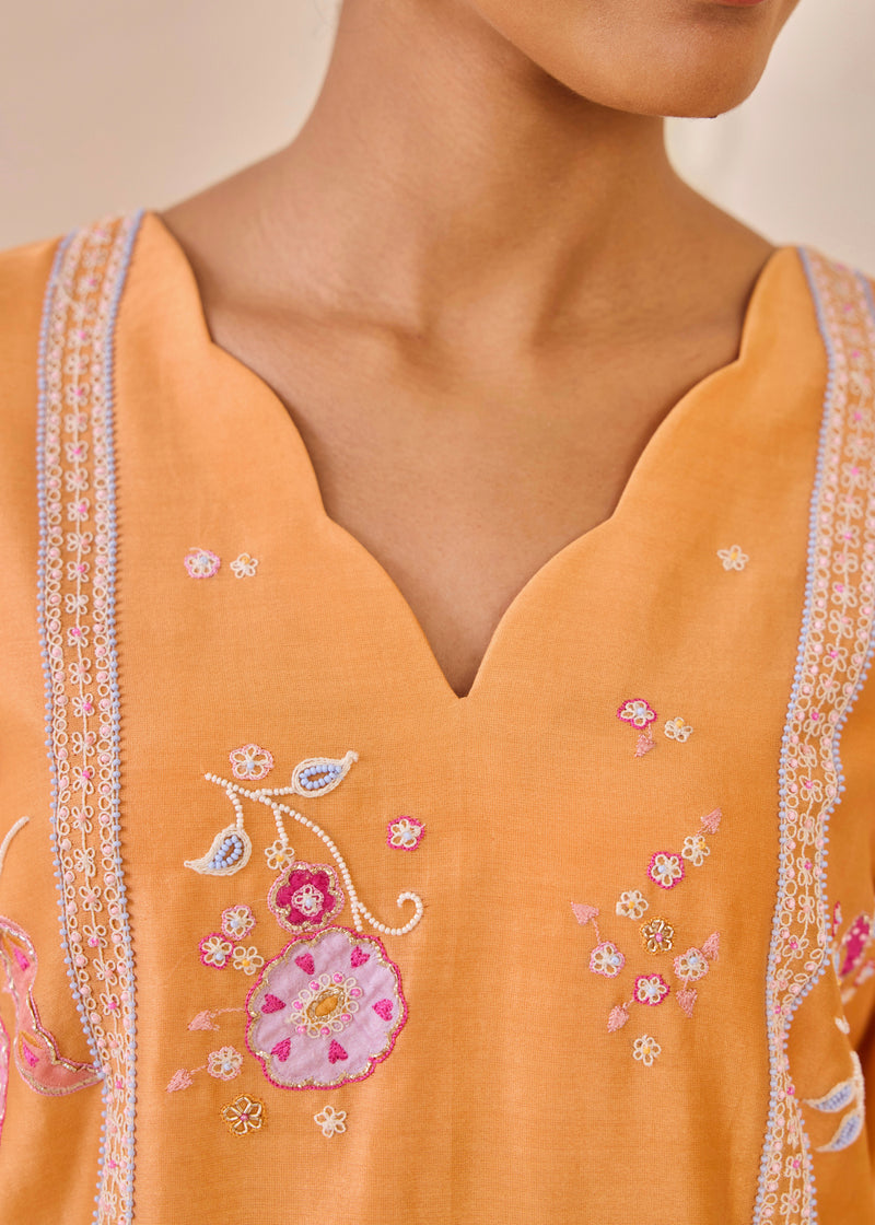 LUMA CO-ORD SET - TANGERINE ORANGE