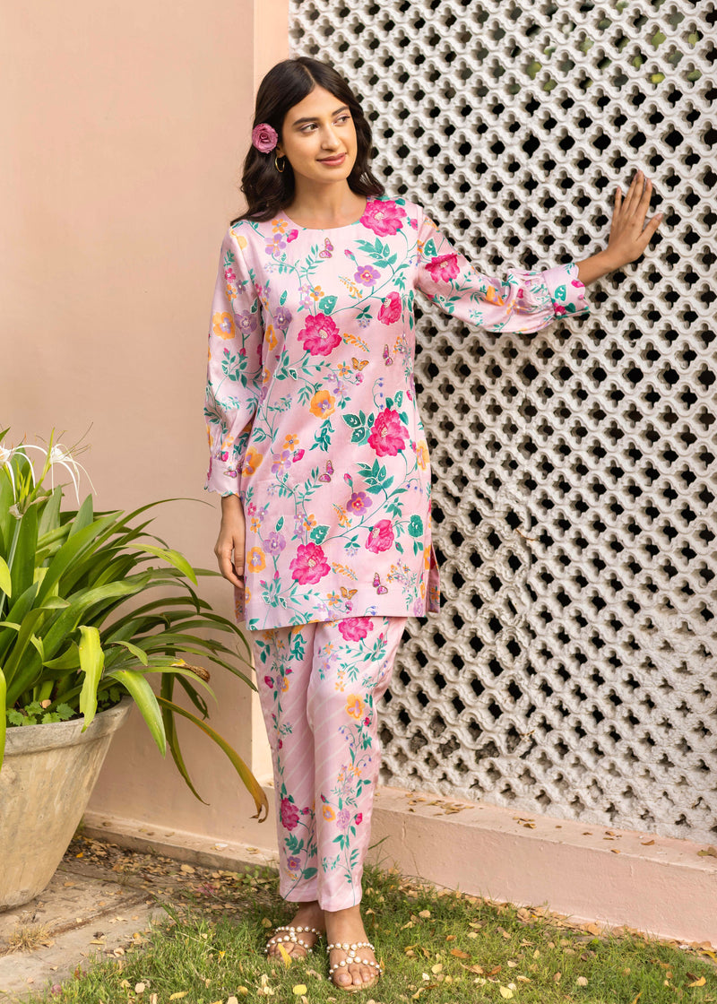 Seri Co-ord Set - Soft Pink