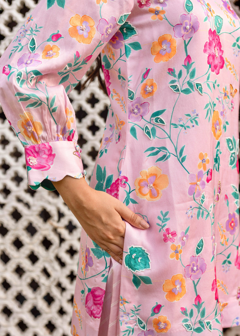 Seri Co-ord Set - Soft Pink