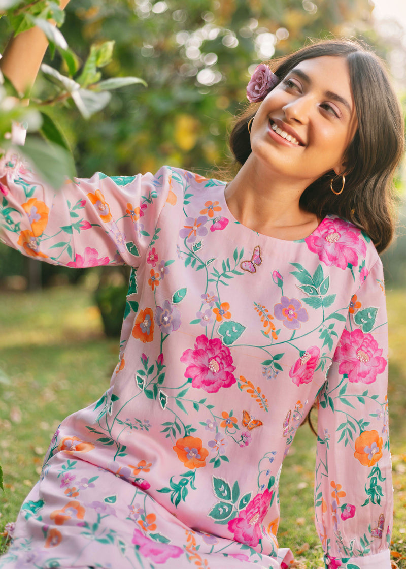 Seri Co-ord Set - Soft Pink