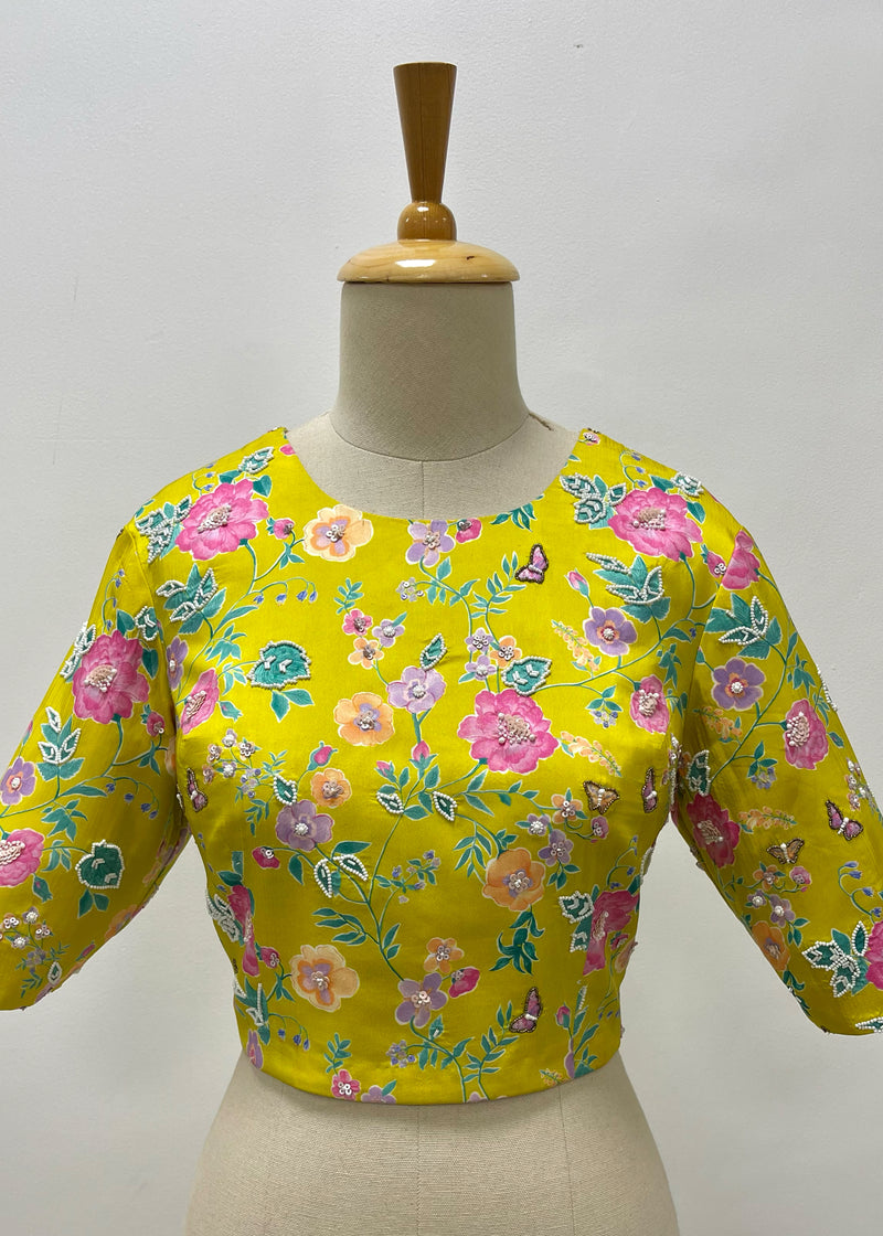 SERII BLOUSE - MUSTARD YELLOW