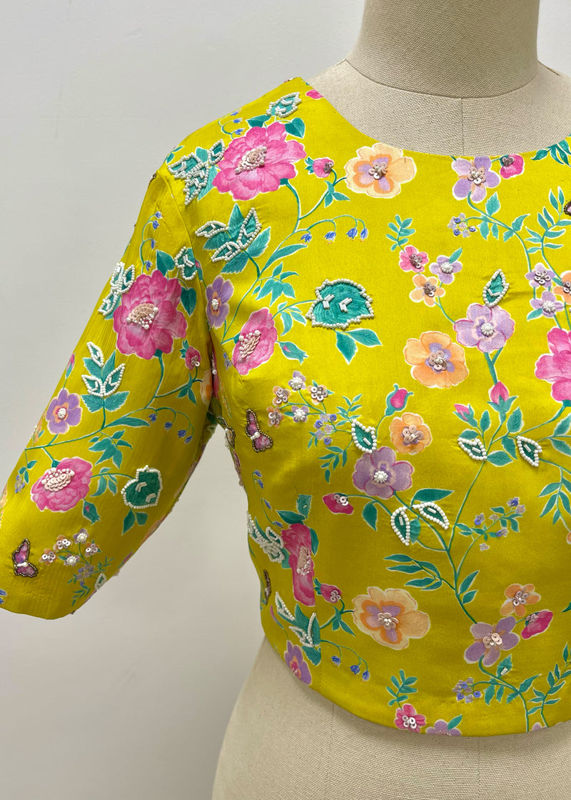 SERII BLOUSE - MUSTARD YELLOW