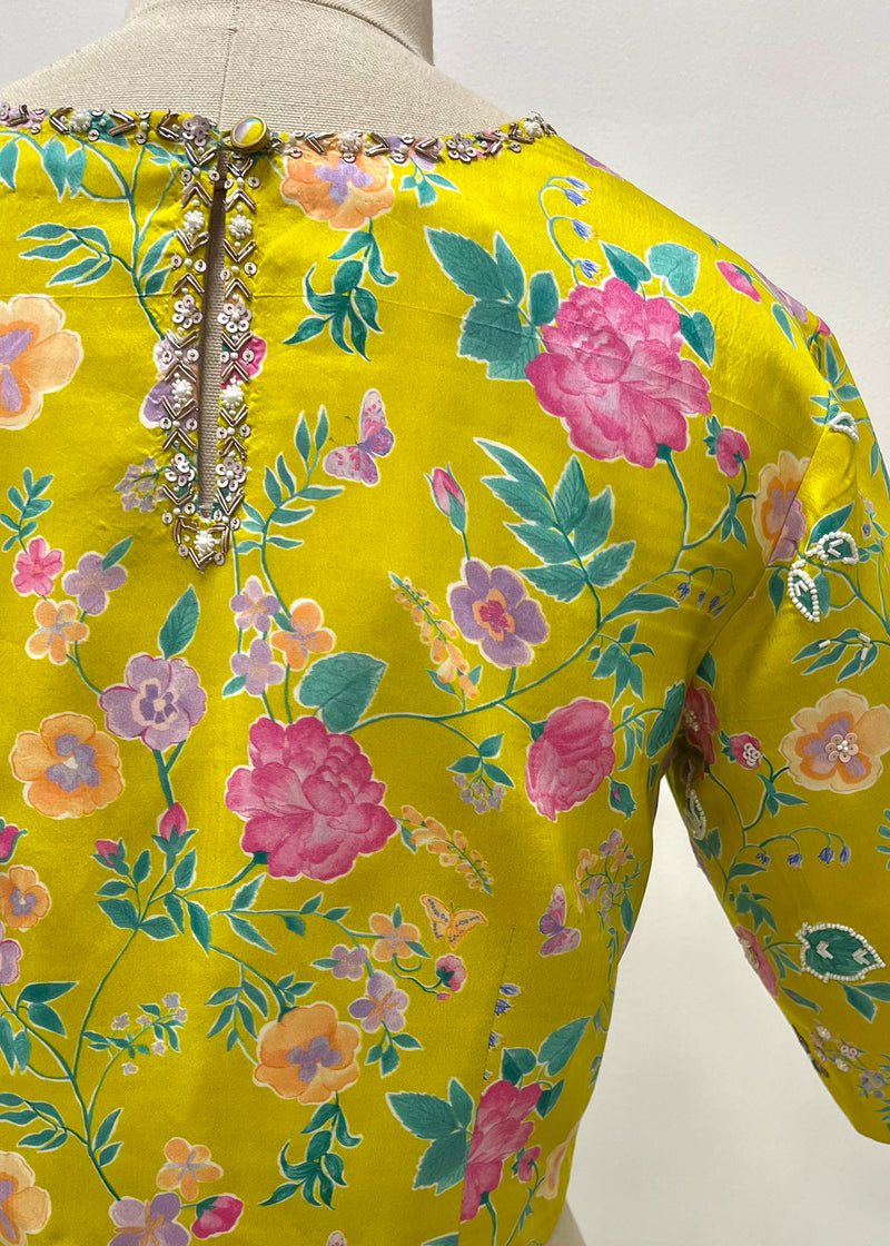 SERII BLOUSE - MUSTARD YELLOW