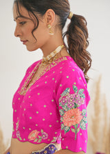 Feeha Blouse- Magenta