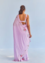 Neha Shetty in our Iva saree Blouse Set - Mauve
