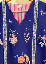 LUMA CO-ORD SET - AZURE BLUE