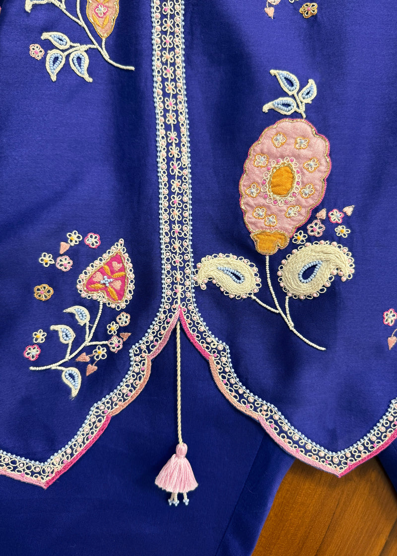 LUMA CO-ORD SET - AZURE BLUE