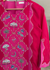 MEHAL KEJRIWAL IN OUR JASMINE CO-ORD SET - RED