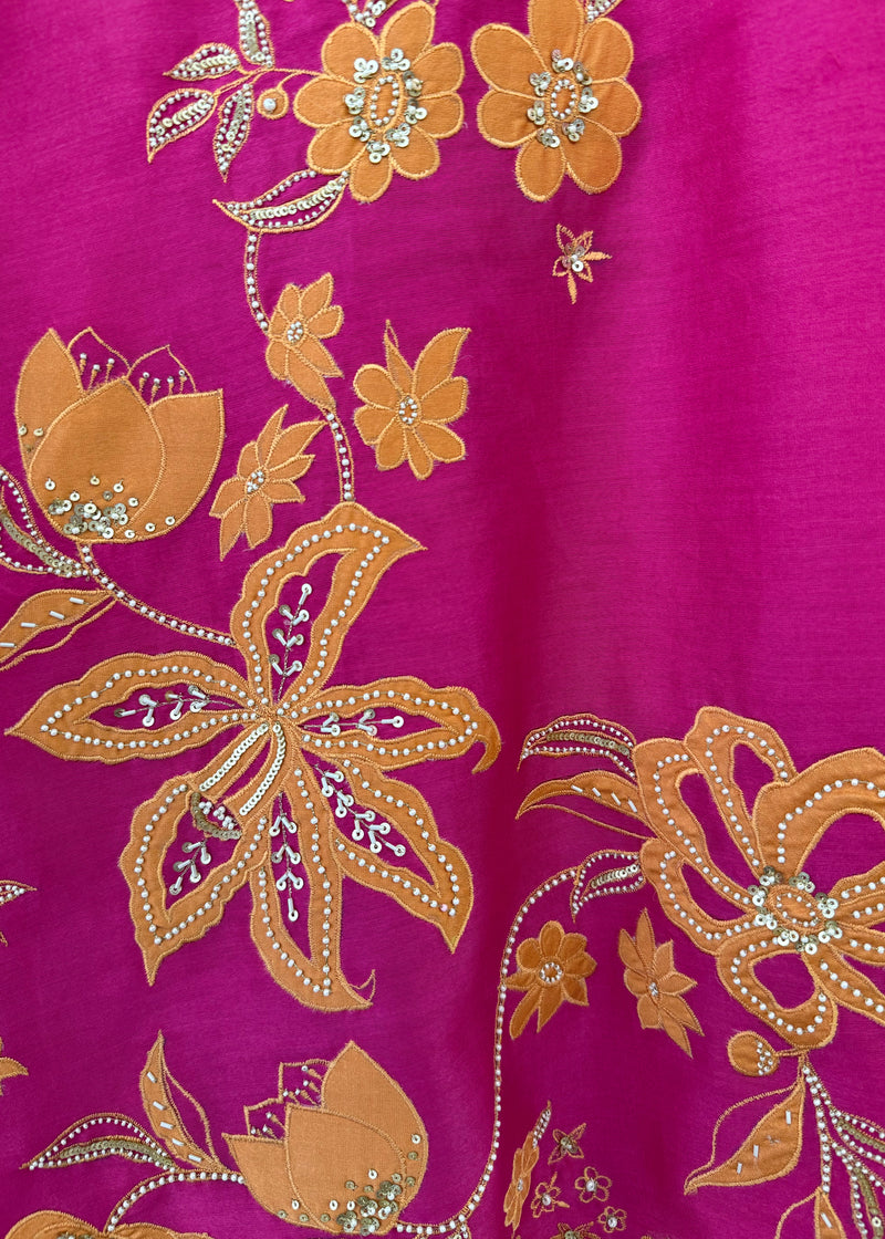 NELLI KURTA SET - PINK