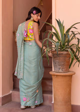 Avril Saree - Sage Green