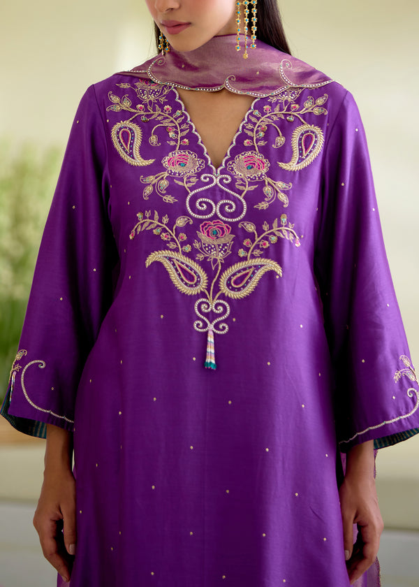 KAYA KURTA SET -JAAMUN