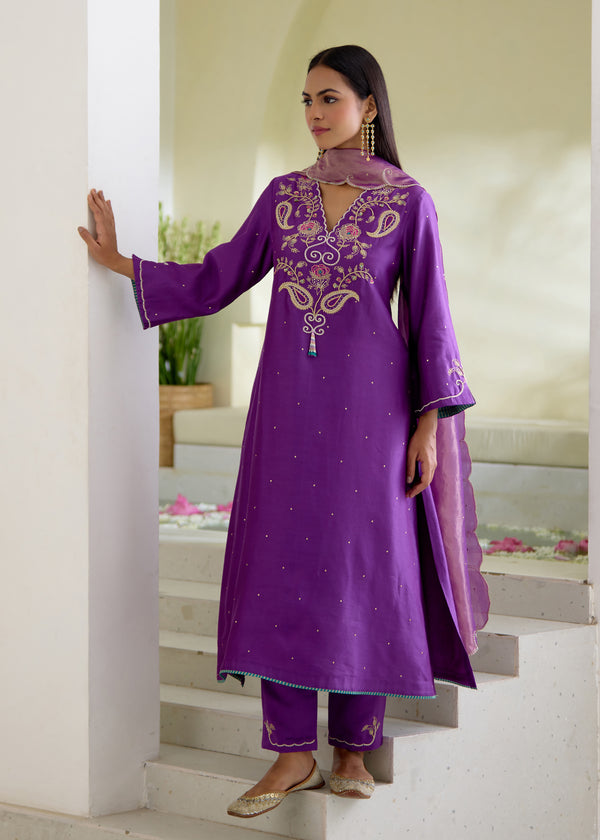 KAYA KURTA SET -JAAMUN