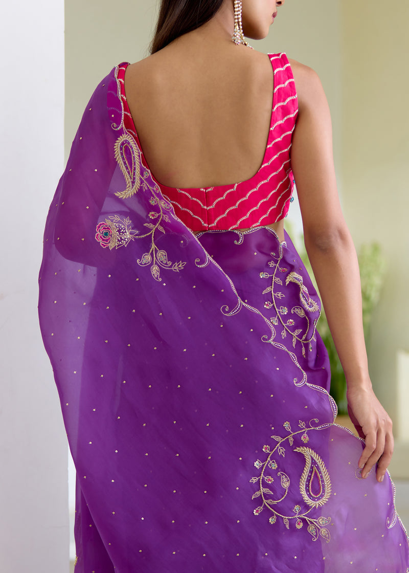 IDIKA SAREE - JAAMUN