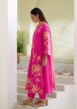 NELLI KURTA SET - PINK