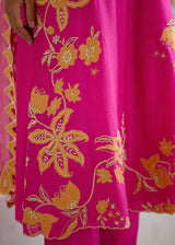 NELLI KURTA SET - PINK