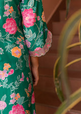 Seri Kurta Set - Emerald Green