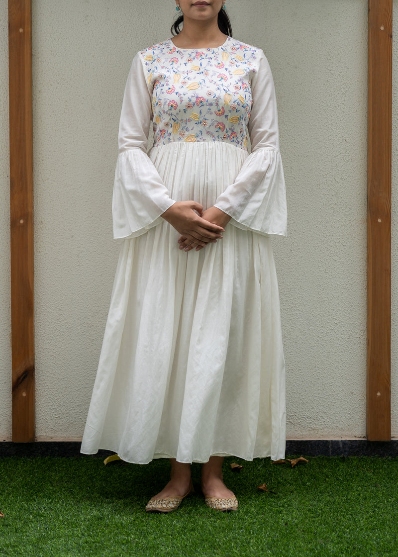 Iznic Dress -  White