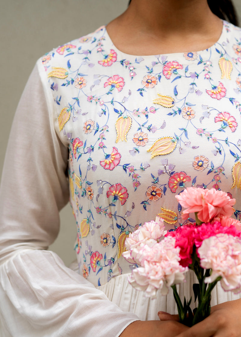 Iznic Dress -  White