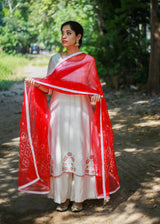 Surina Kurta Set - Off-White