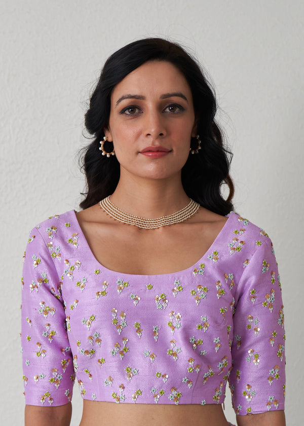 Cluster Blouse - Lavender