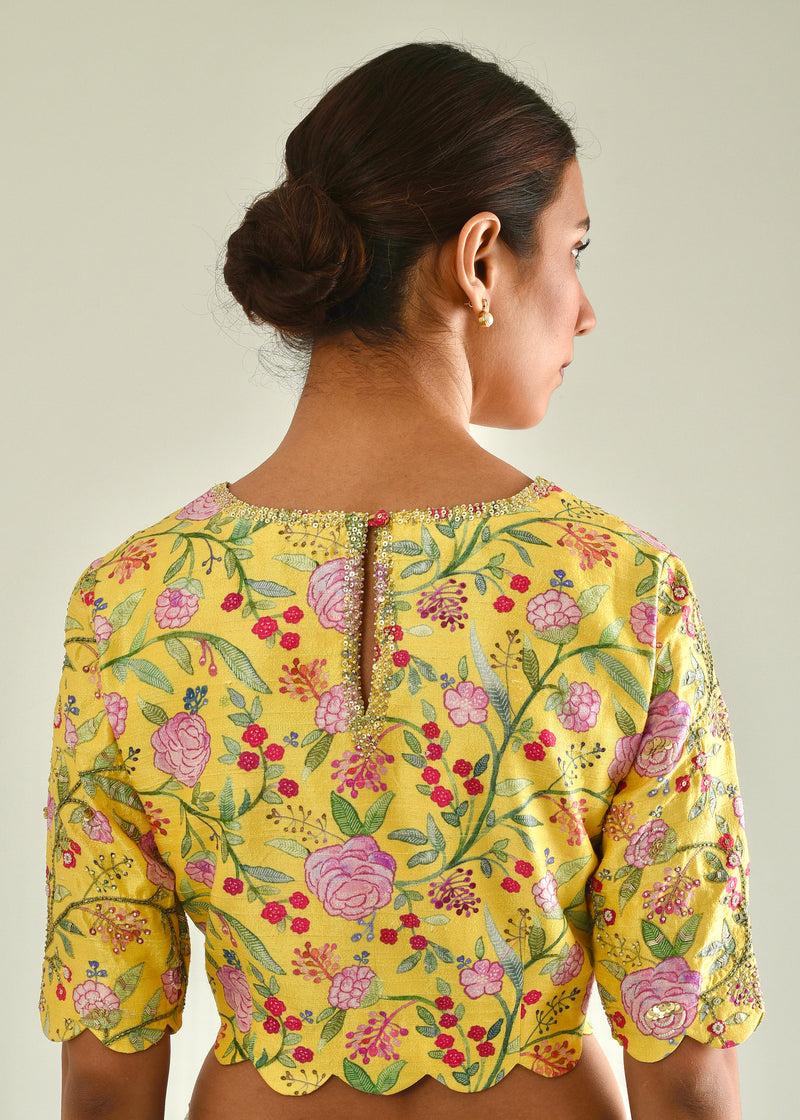 Gulaab Blouse - Chrome Yellow
