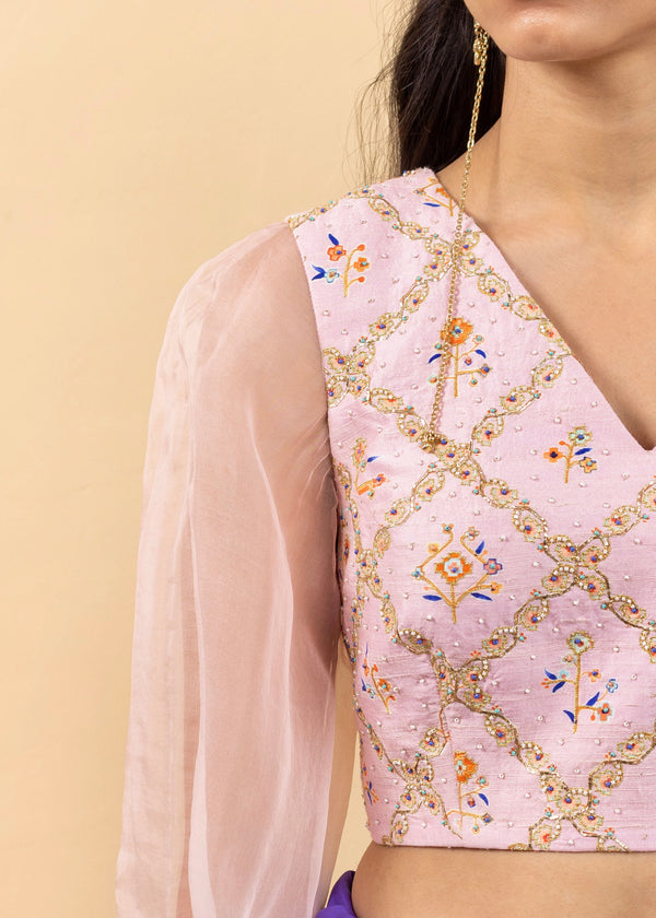 Chokor Blouse - Soft Pink