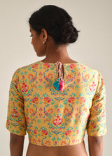 Suzani Blouse - Butter Yellow