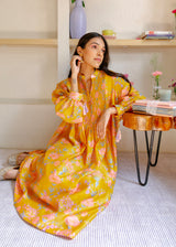 Shibui Kurta Resu Pants Set - Golden Yellow