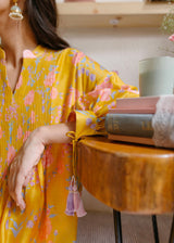 Shibui Kurta Set - Golden Yellow