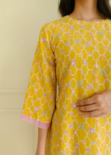 Ersa Kurta Set - Golden Yellow