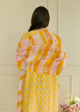 Ersa Kurta Set - Golden Yellow