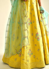 Gulaab Anarkali Set - Yellow